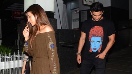 Sushant Singh Rajput And Kriti Sanon On A Dinner Date | SPOTTED