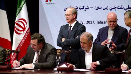 Total signe un accord gazier en Iran de plus de 4 Mds de dollars