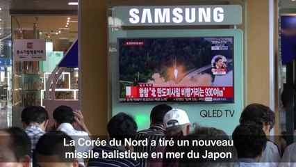 La Corée du Nord effectue un nouveau tir de missile balistique