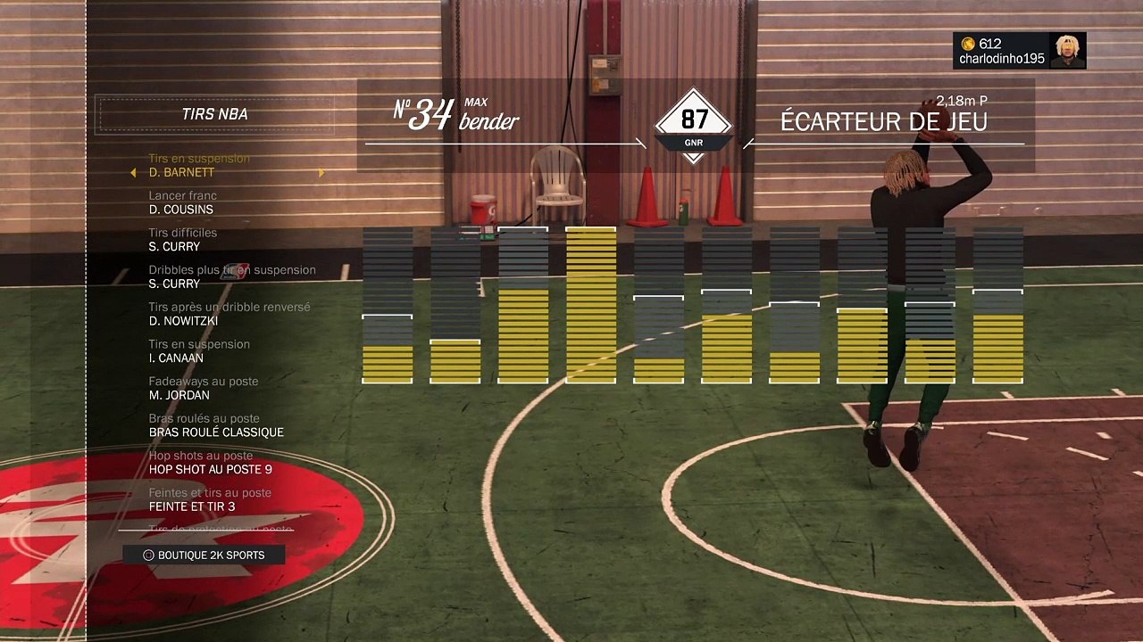 Meilleur shoot nba2k17