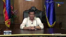 Pangulong Duterte, sinaluduhan ang mga pulis at sundalo na patuloy na nakikipaglaban sa Marawi City