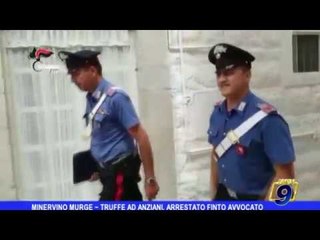 Minervino |  Truffe ad anziani: arrestato finto avvocato-maresciallo