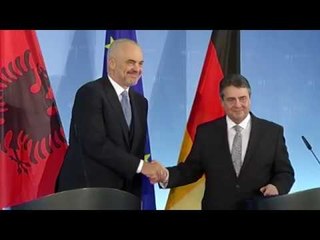 Report TV - Rama në Berlin,ministri gjerman: Mundësi historike t’i bashkoheni BE