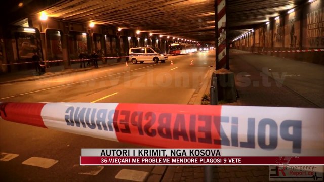 Një kosovar me probleme mendore plagos nëntë persona në Dyseldorf - News, Lajme - Vizion Plus