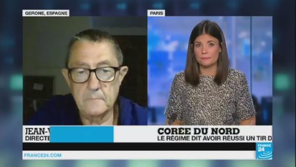 Corée du Nord : "ce qui est intéressant, c'est la vitesse à laquelle est arrivée le missile"