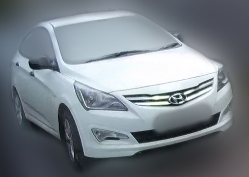 NEW 2018 Hyundai accent WHITE PEARL. NEW generations. Will be made in 2018.