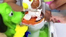 S DOG EATS POOP Big Egg Surprise Toilet Opening Toys Ugglys Pet Shop Wash Van Potty