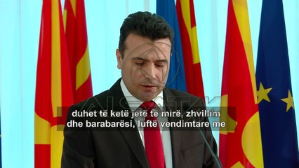 Скачать видео: Zaev shpalos programin qeveritar, kërkon nga Ivanov t’ia  jap mandatin