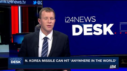 i24NEWS DESK | N. Korean missile can hit 'anywhere in the world' | Tuesday, July 4th 2017