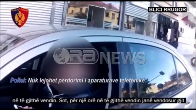 Ora News - Aksioni - Blici rrugor, 344 masa administrative gjatë të dielës për shkelje të rregullave