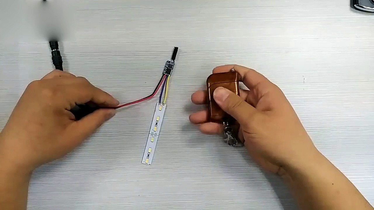 funkschalter-set mit fernbedienung 12V DC Licht Lampe LED Funkfernsteuerung funkfernbedienung Funkempfänger wireless