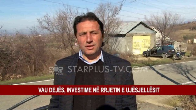VAU DEJËS, INVESTIME NË RRJETIN E UJËSJELLËSIT