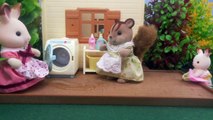 Familias el el paraca el fiesta familia ardilla juguetes calico critters/sylvanian