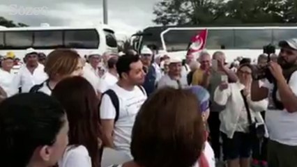 Sanatçılardan 'adalet' fısıldayışı