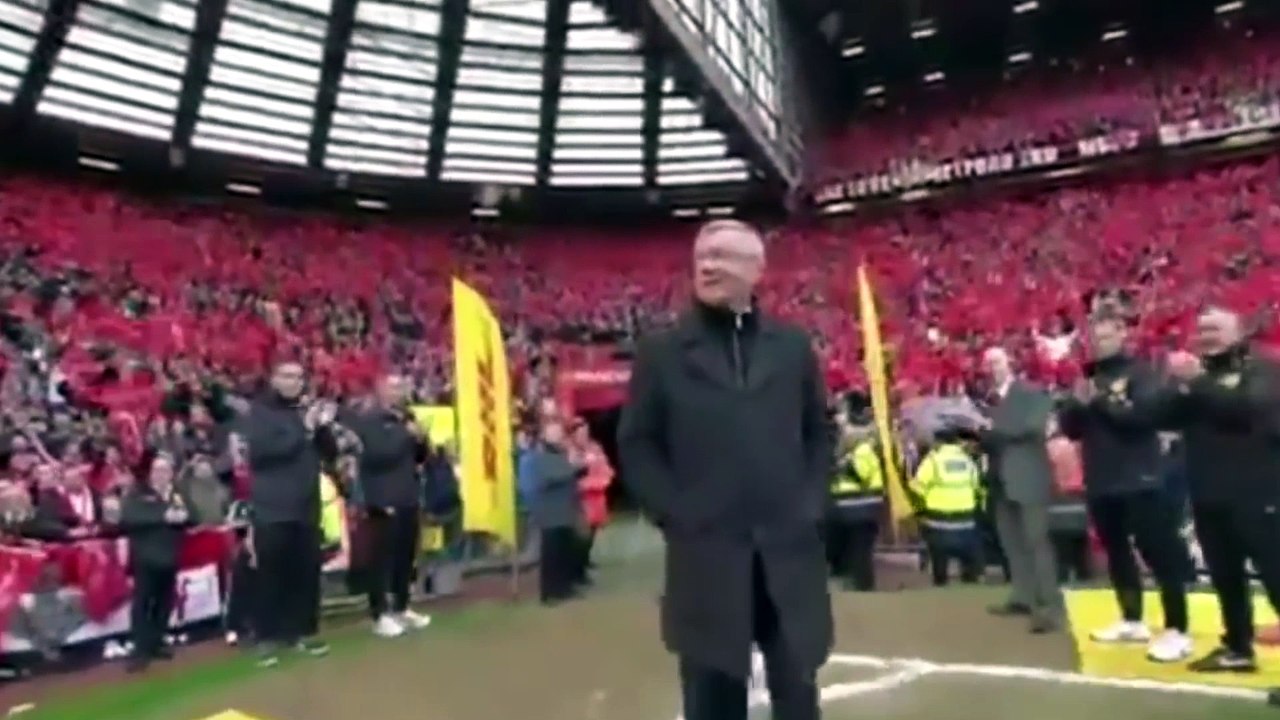 Last Game Alex Ferguson at Old Trafford