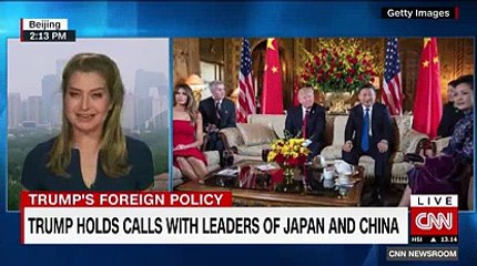 Trump holds calls with Xi, Abe over N. Korea