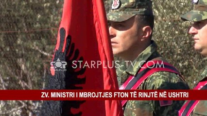 ZV. MINISTRI I MBROJTJES FTON TË RINJTË NË USHTRI