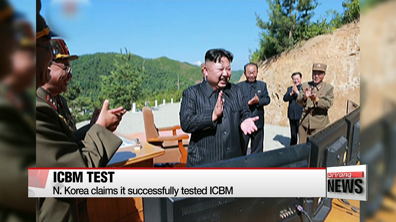 N. Korea claims it successfully tested ICBM