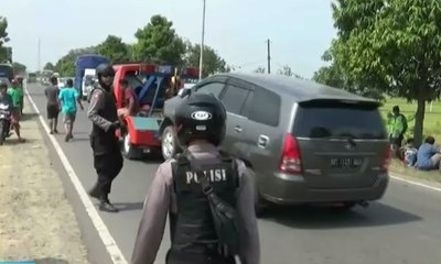 9 Mobil Terlibat Kecelakaan Beruntun di Madiun