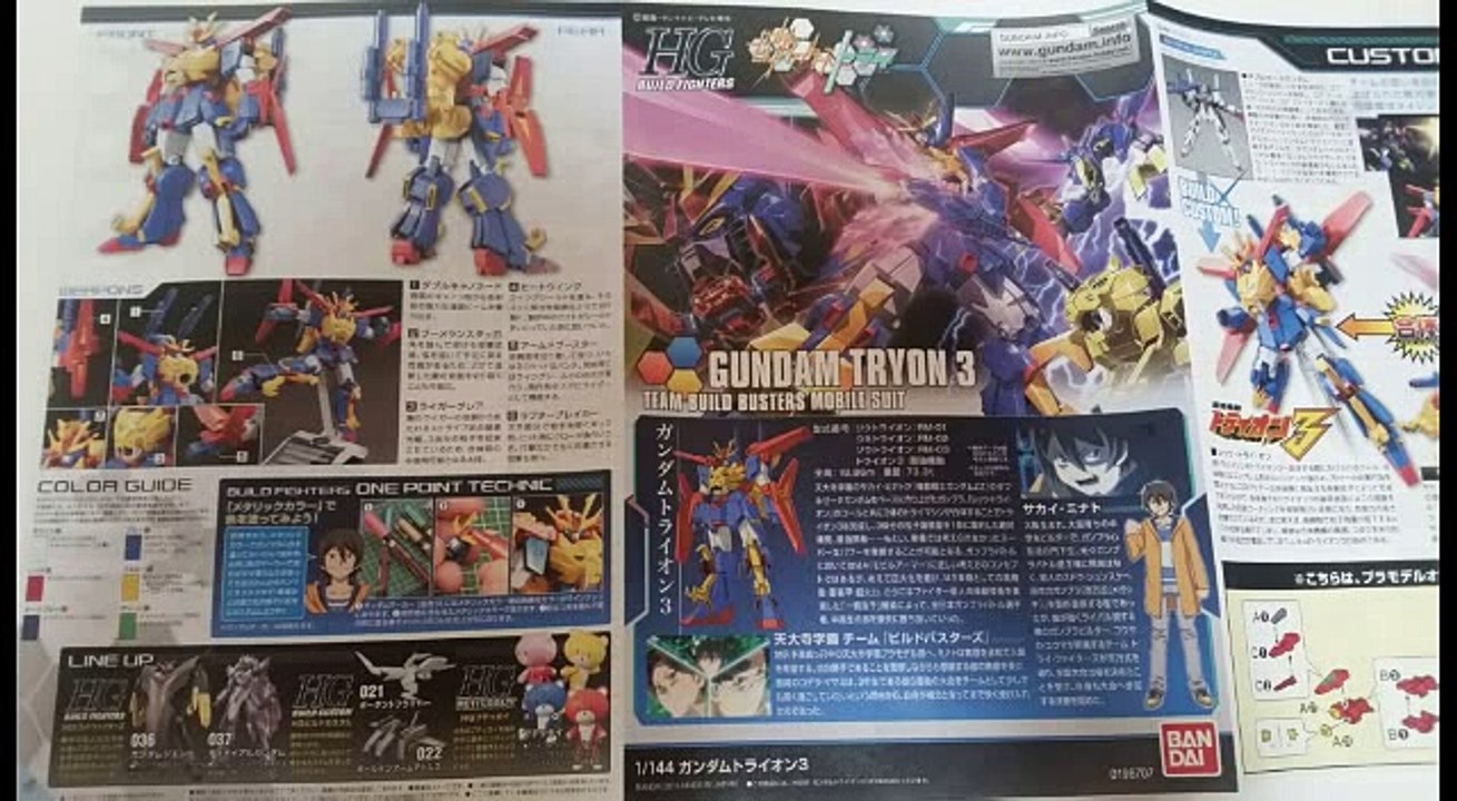 131 HGBF 1/144 Gundamトライオン3 クリアカラーVer. ガンプラ作ってみた！ Gunpla  EXPO in TSUDANUMA 津田沼パルコ 千葉県