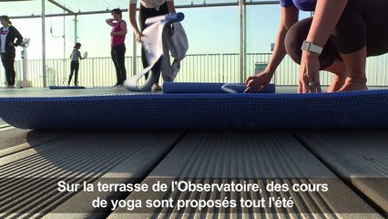 Paris: des cours de yoga sur la Tour Montparnasse