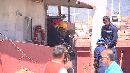 Yunan Botlarının Ateş Açtığı Kuru Yük Gemisi Marmaris'ten Ayrıldı