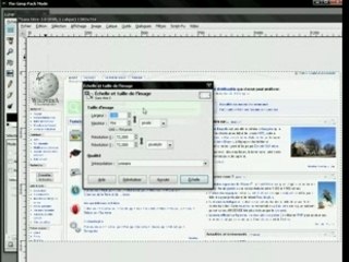 Faire une copie d'écran avec The Gimp