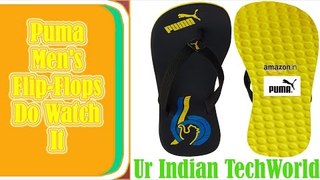 Puma Men's Flip-Flops Unboxing And Review By Ur Indian TechWorld