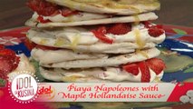 Idol sa Kusina: Piaya Napoleon with Maple Hollandaise Sauce