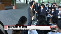International community responds to N. Korea's ICBM launch
