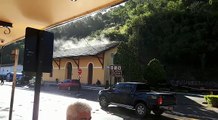 11ºC: Névoa evapora na estação de Marechal Floriano