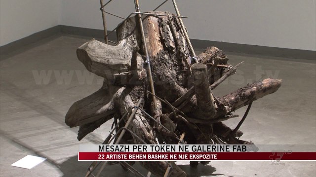 Mesazh për tokën në galerinë FAB - News, Lajme - Vizion Plus