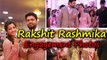 Rakshith Shetty And Rashmika Mandanna Engagement Specila Moment Photos