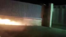 Incendio nella notte tra Andria e Barletta