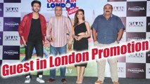 Paresh Rawal, Kartik Aryan, Kirti Kharbanda at Guest in London promotion; Watch Video | FilmiBeat