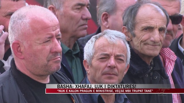 Basha: Xhafa kalon pragun e ministrisë kur të shkelë mbi trupat tanë - News, Lajme - Vizion Plus