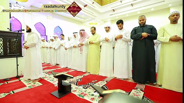 الكردي يفاجئ المصلين بمقام البيات ~ من صلاة التراويح ~ ليلة 3 رمضــان 1438 _ 2017