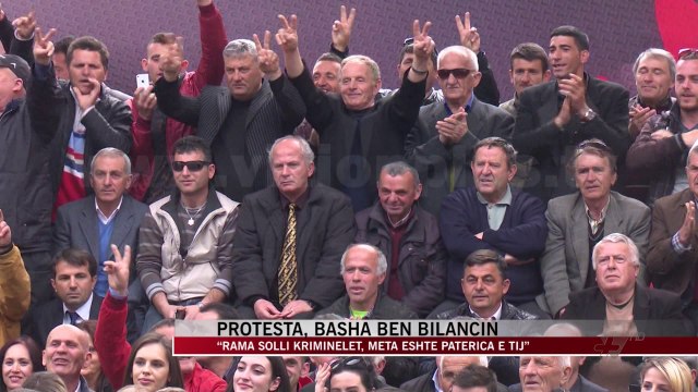 Protesta, Basha bën bilancin e një muaji - News, Lajme - Vizion Plus
