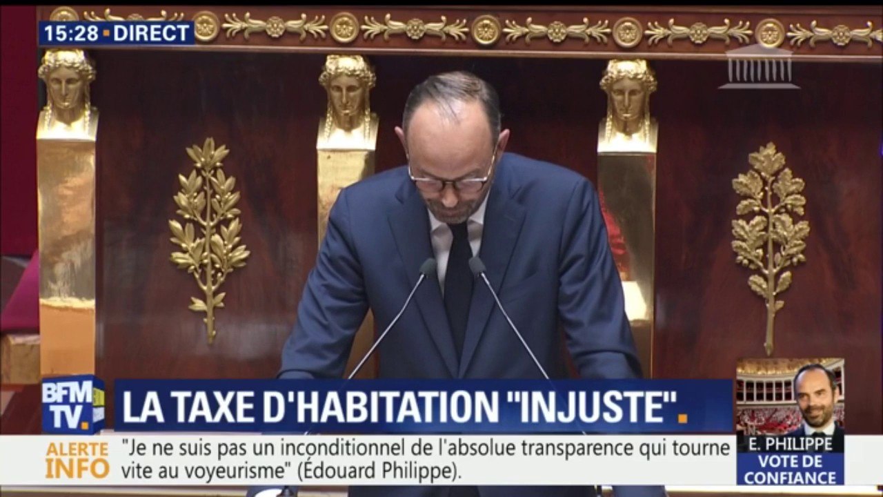 Edouard Philippe veut "engager une concertation sur la réforme de la taxe d'habitation"