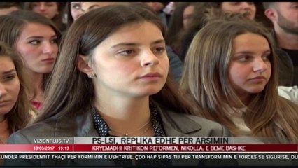News Edition in Albanian Language - 18 Mars 2017 - 19:00 - News, Lajme - Vizion Plus