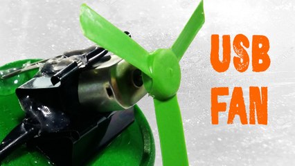 Comment faire un ventilateur USB puissant en utilisant des clips bender