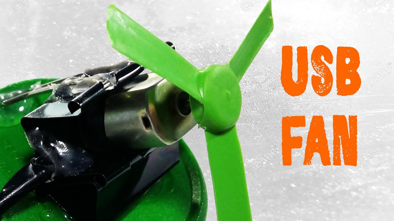 Comment faire un ventilateur USB puissant en utilisant des clips bender