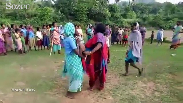 Cinsel tacizde bulunan adama meydan dayağı