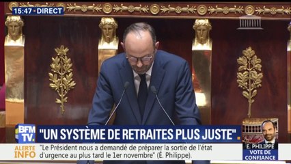 Pour Edouard Philippe, la hausse de la CSG "redonnera du pouvoir d'achat à 20 millions d'actifs"