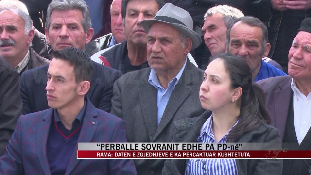 Rama: Përballë sovranit edhe pa PD-në - News, Lajme - Vizion Plus