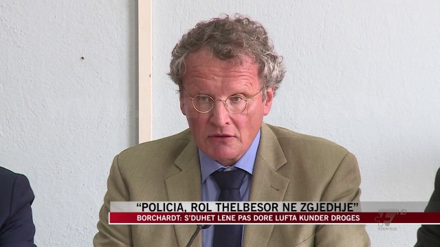Borchardt: S’duhet lënë pas dore lufta kundër drogës - News, Lajme - Vizion Plus
