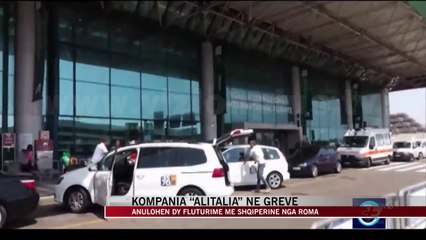 “Alitalia” në grevë, anulohen 2 fluturime me Shqipërinë - News, Lajme - Vizion Plus
