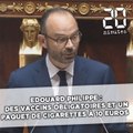 Edouard Philippe sur la santé : les vaccins seront obligatoires et le paquet de cigarettes à 10 euros