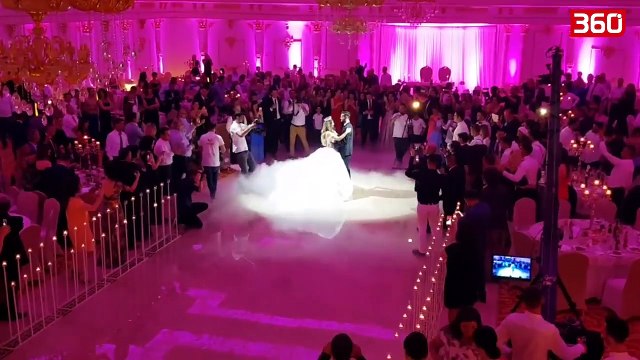 Martohet ish-portieri i Kombëtares, Samir Ujkani, ceremoni madhështore e lumë parash në dasmë (360video)