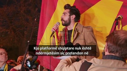 Shkup, vazhdojnë protestat kundër deklaratës së përbashkët shqiptare